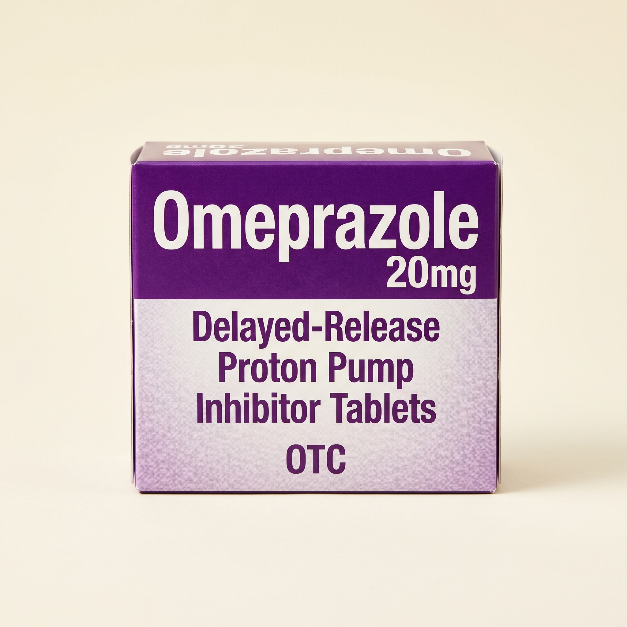 Omeprazole (Prilosec / Nexium-class) proton pump inhibitor